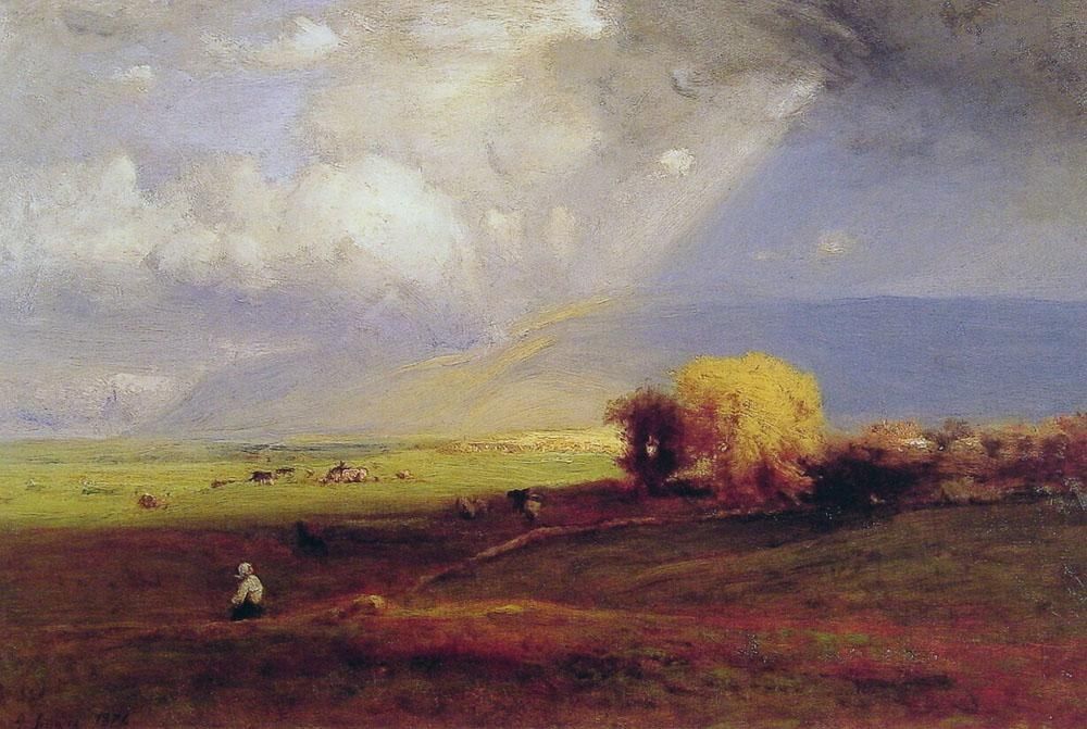 George Inness Passing Clouds